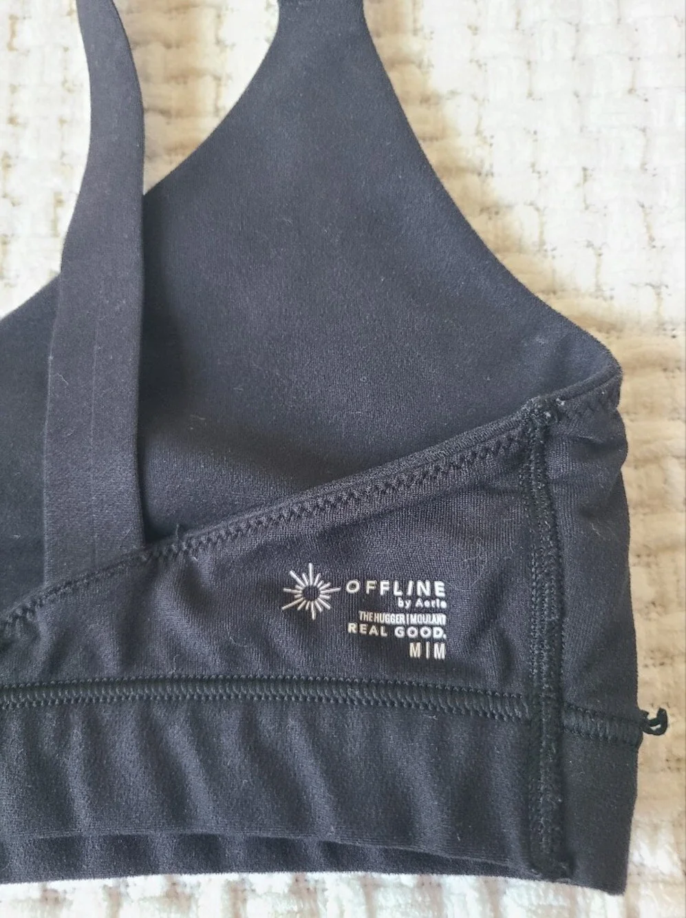 Offline by Aerie Black Wireless Bralette - Women Size M - Picture 5 of 8